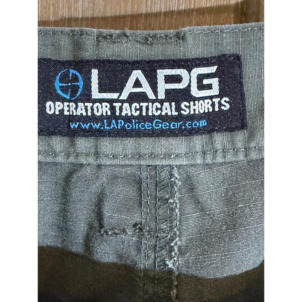 LAPG Operator Tactical Shorts Mens 42 Olive Heavyweight Cotton Canvas Cargo